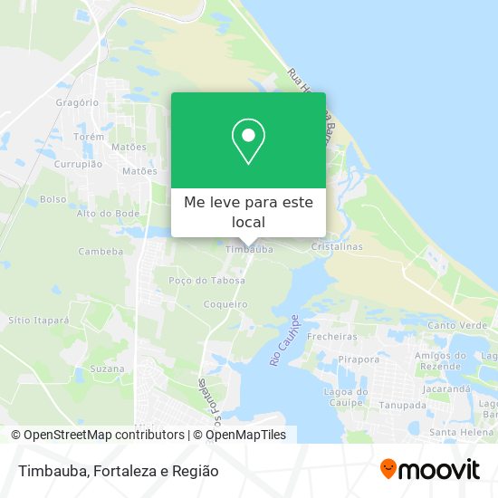 Timbauba mapa