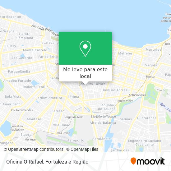 Oficina O Rafael mapa