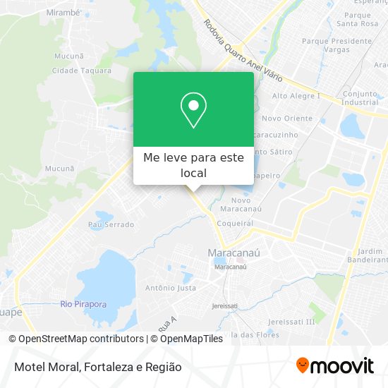 Motel Moral mapa