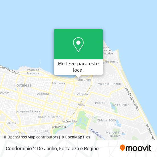 Condominio 2 De Junho mapa
