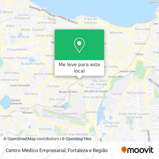 Centro Médico Empresarial mapa