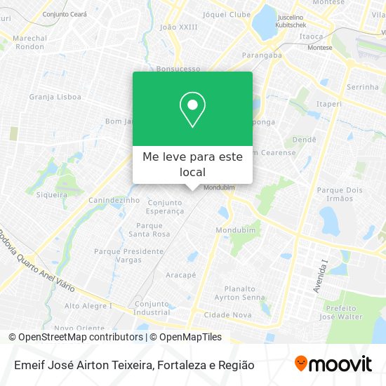 Emeif José Airton Teixeira mapa