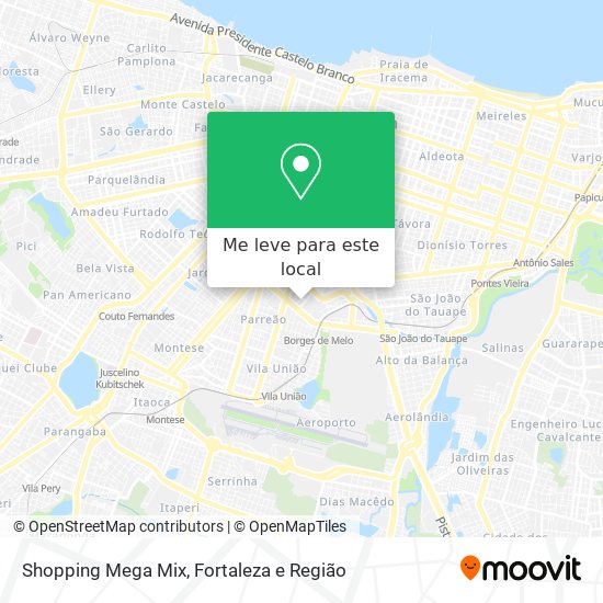 Shopping Mega Mix mapa