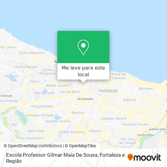 Escola Professor Gilmar Maia De Sousa mapa