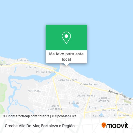 Creche Vila Do Mar mapa