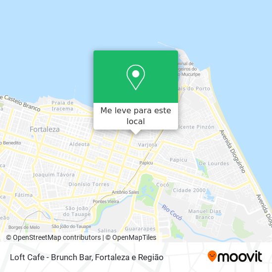 Loft Cafe - Brunch Bar mapa