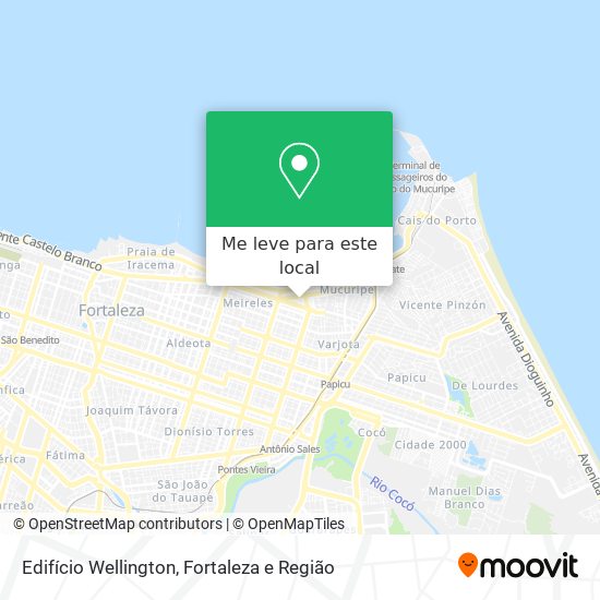 Edifício Wellington mapa
