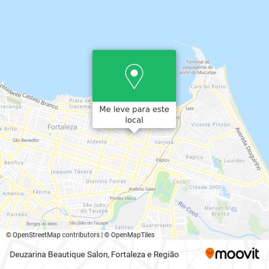 Deuzarina Beautique Salon mapa