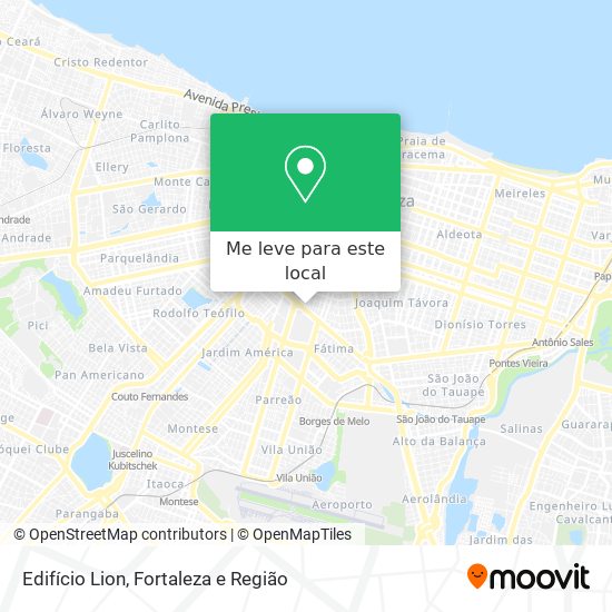 Edifício Lion mapa