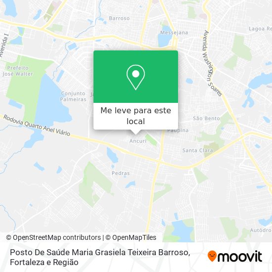 Posto De Saúde Maria Grasiela Teixeira Barroso mapa