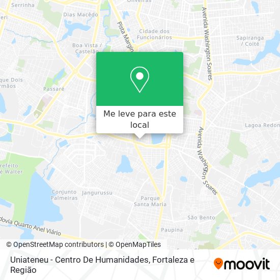 Uniateneu - Centro De Humanidades mapa