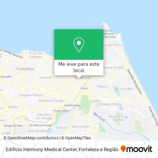 Edifício Harmony Medical Center mapa