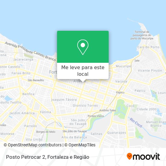 Posto Petrocar 2 mapa