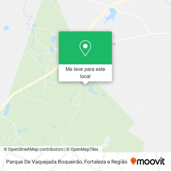 Parque De Vaquejada Boqueirão mapa