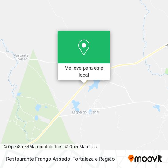 Restaurante Frango Assado mapa