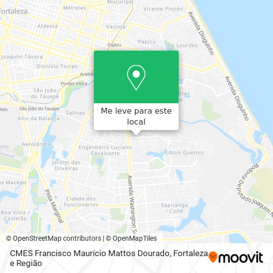CMES Francisco Maurício Mattos Dourado mapa