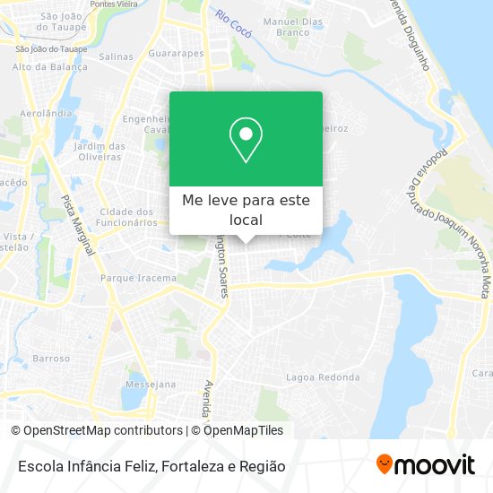 Escola Infância Feliz mapa