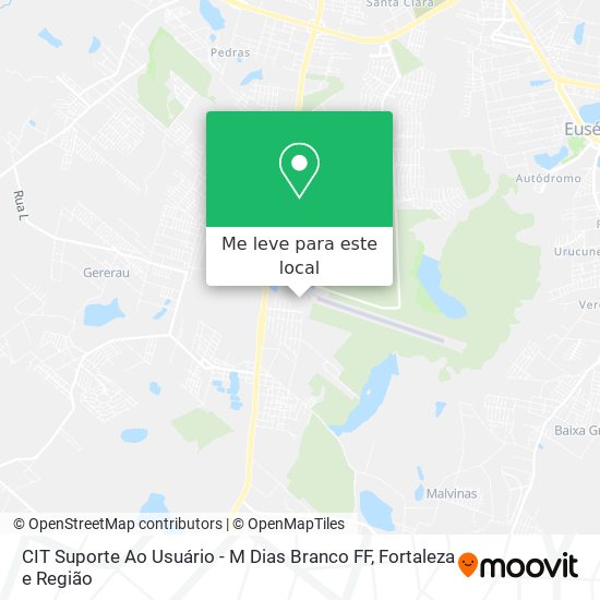 CIT Suporte Ao Usuário - M Dias Branco FF mapa