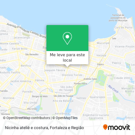 Nicinha ateliê e costura mapa