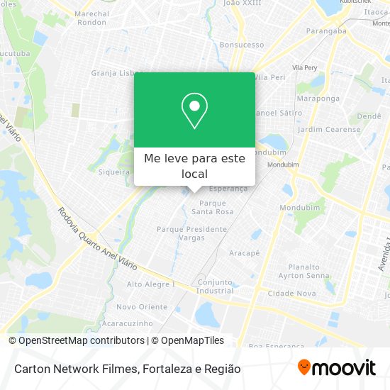 Carton Network Filmes mapa