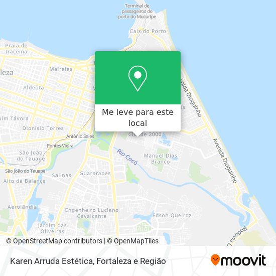 Karen Arruda Estética mapa
