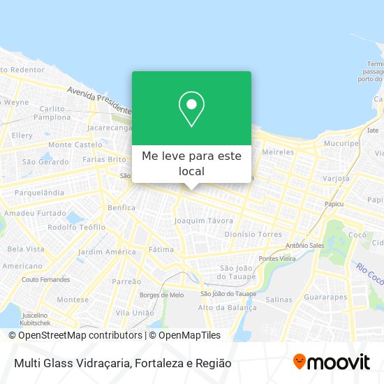 Multi Glass Vidraçaria mapa