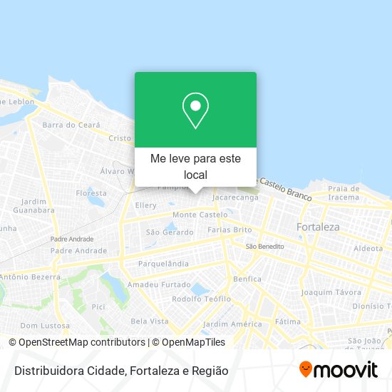 Distribuidora Cidade mapa