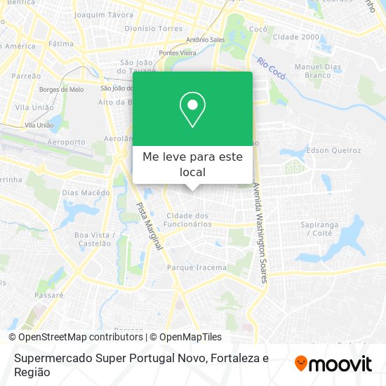 Supermercado Super Portugal Novo mapa