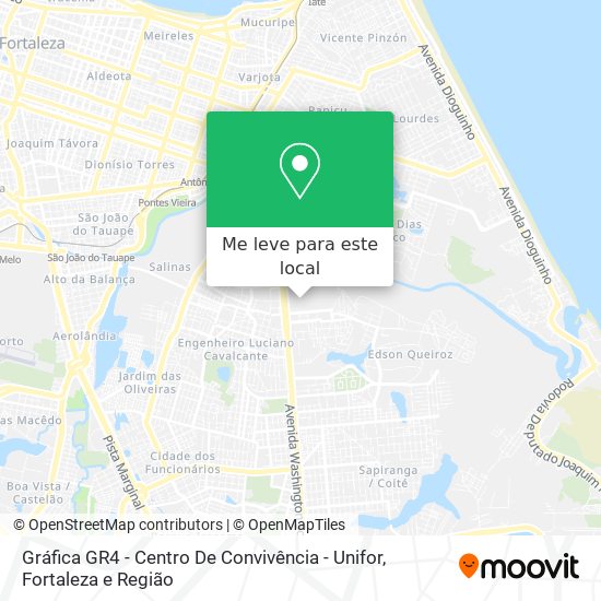 Gráfica GR4 - Centro De Convivência - Unifor mapa