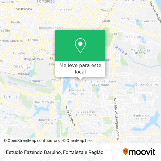 Estúdio Fazendo Barulho mapa