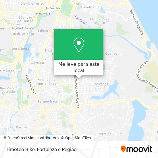 Timóteo Bike mapa