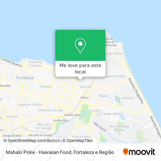Mahalo Poke - Hawaiian Food mapa