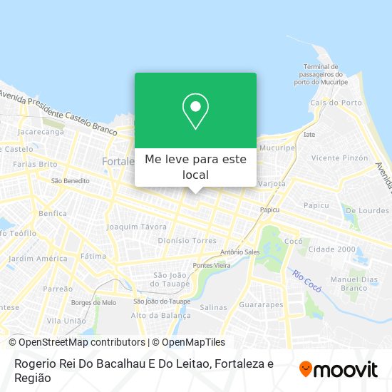 Rogerio Rei Do Bacalhau E Do Leitao mapa