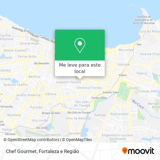 Chef Gourmet mapa