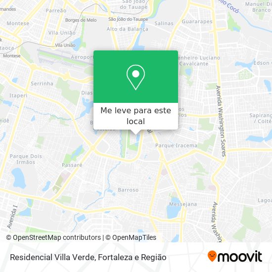 Residencial Villa Verde mapa