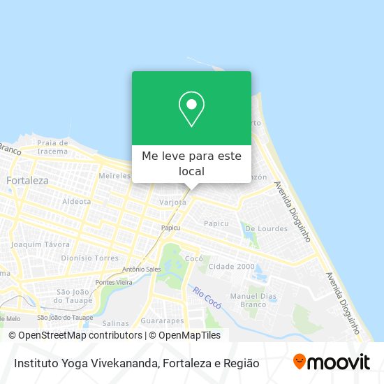 Instituto Yoga Vivekananda mapa