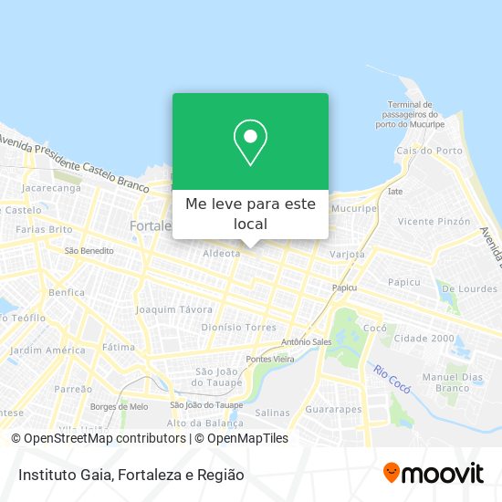 Instituto Gaia mapa
