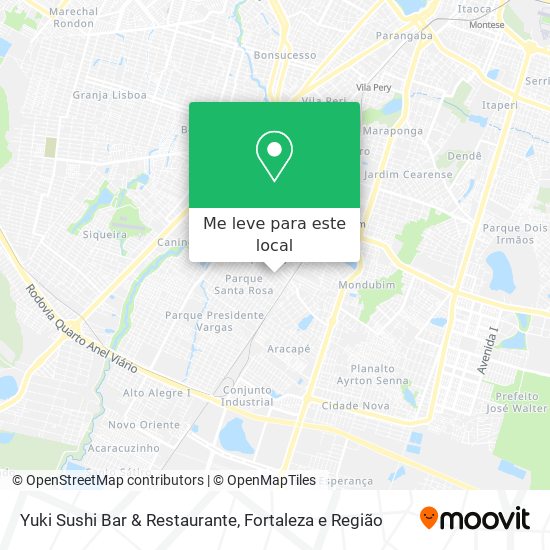 Yuki Sushi Bar & Restaurante mapa
