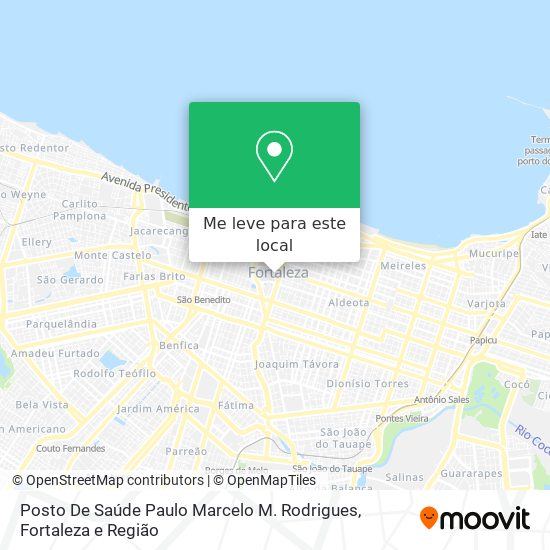 Posto De Saúde Paulo Marcelo M. Rodrigues mapa