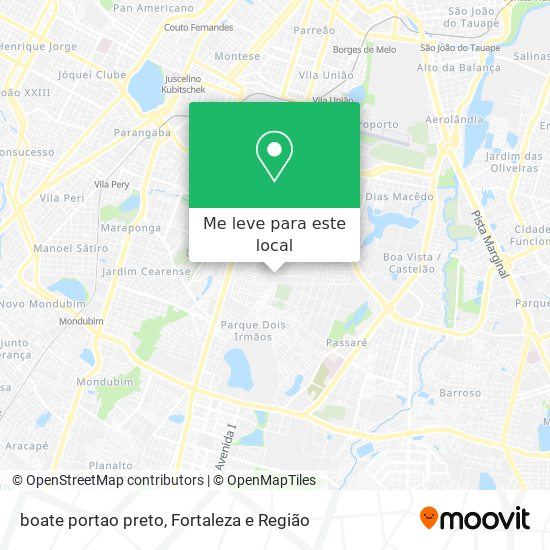 boate portao preto mapa