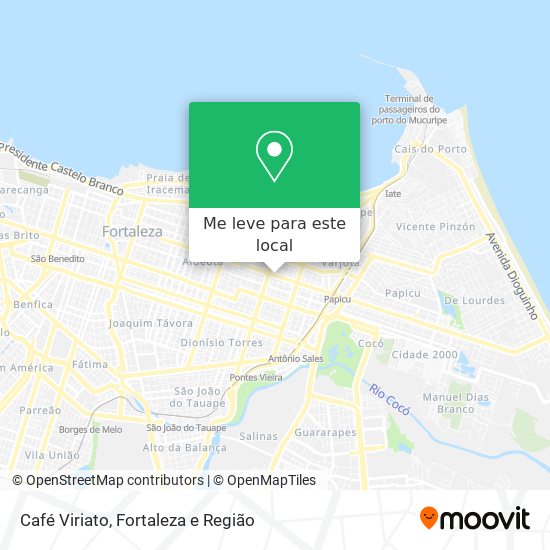 Café Viriato mapa
