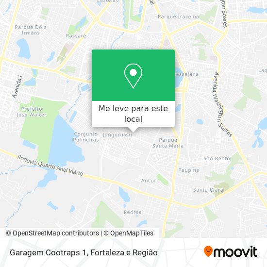 Garagem Cootraps 1 mapa