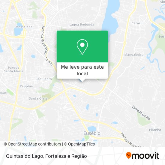Quintas do Lago mapa