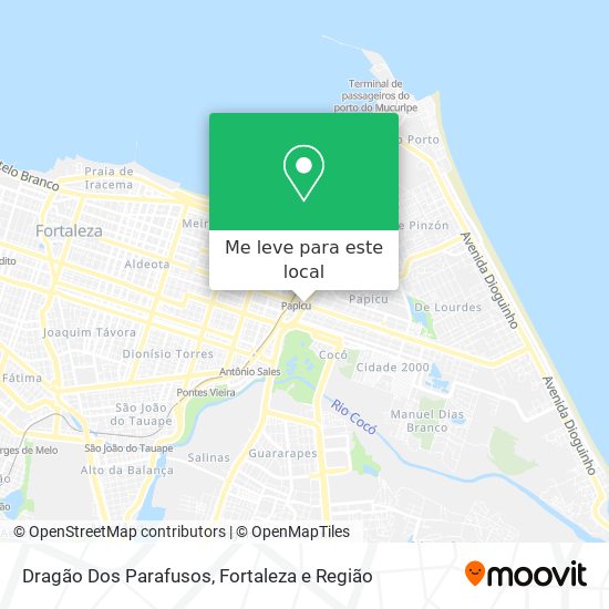 Dragão Dos Parafusos mapa