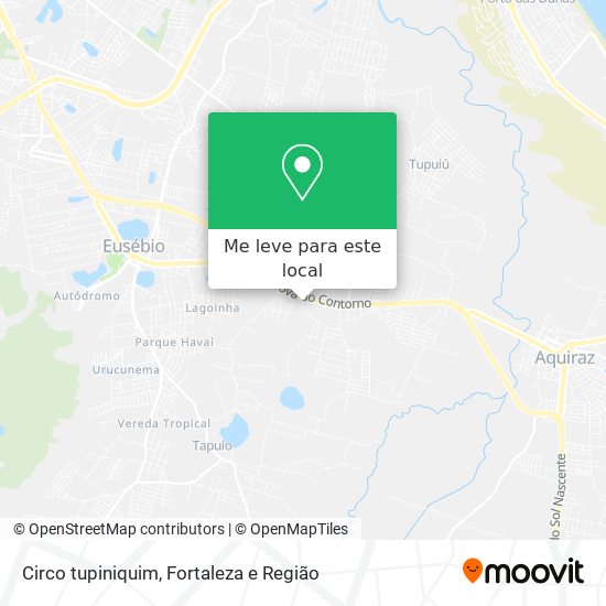Circo tupiniquim mapa