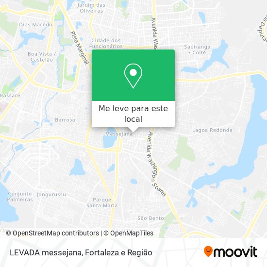 LEVADA messejana mapa