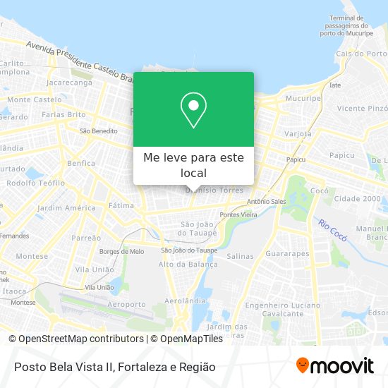 Posto Bela Vista II mapa