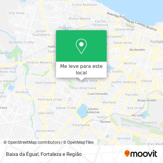 Baixa da Égua! mapa