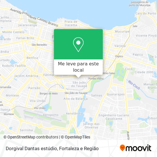 Dorgival Dantas estúdio mapa