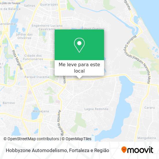 Hobbyzone Automodelismo mapa